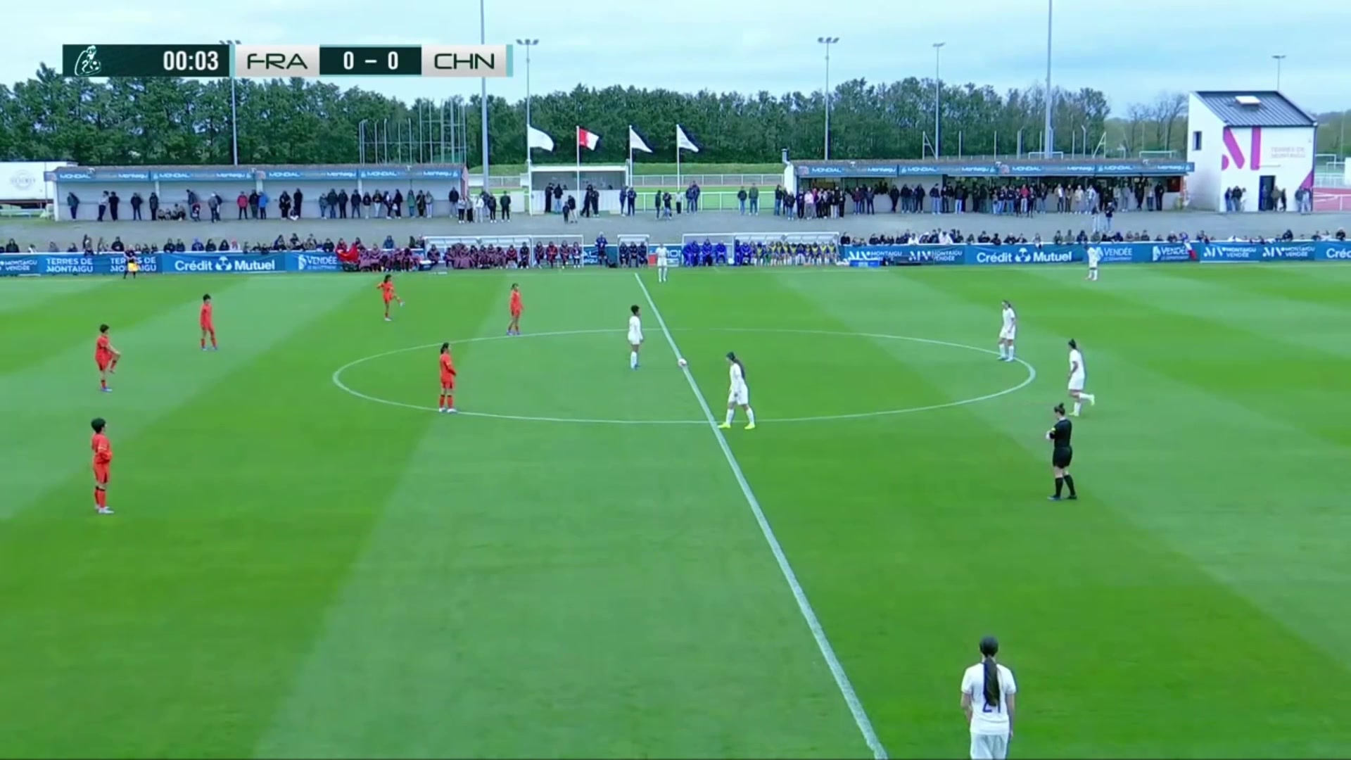 集錦蒙太古杯-周瑾彤任意球破門何風清揚建功 U16女足2-1法國